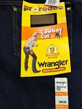 Джинсы мужские Wrangler Cowboy Cut 13MWZDD Original Fit Dark Stone в наличии р. W38 L38 на высокий рост !