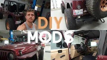 ПРОСТЫЕ МОДИФИКАЦИИ Jeep Wrangler TJ своими руками