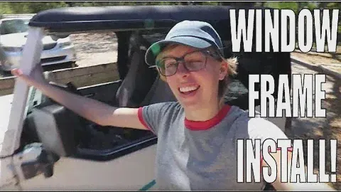 Снятие и установка рамки лобового стекла Wrangler YJ