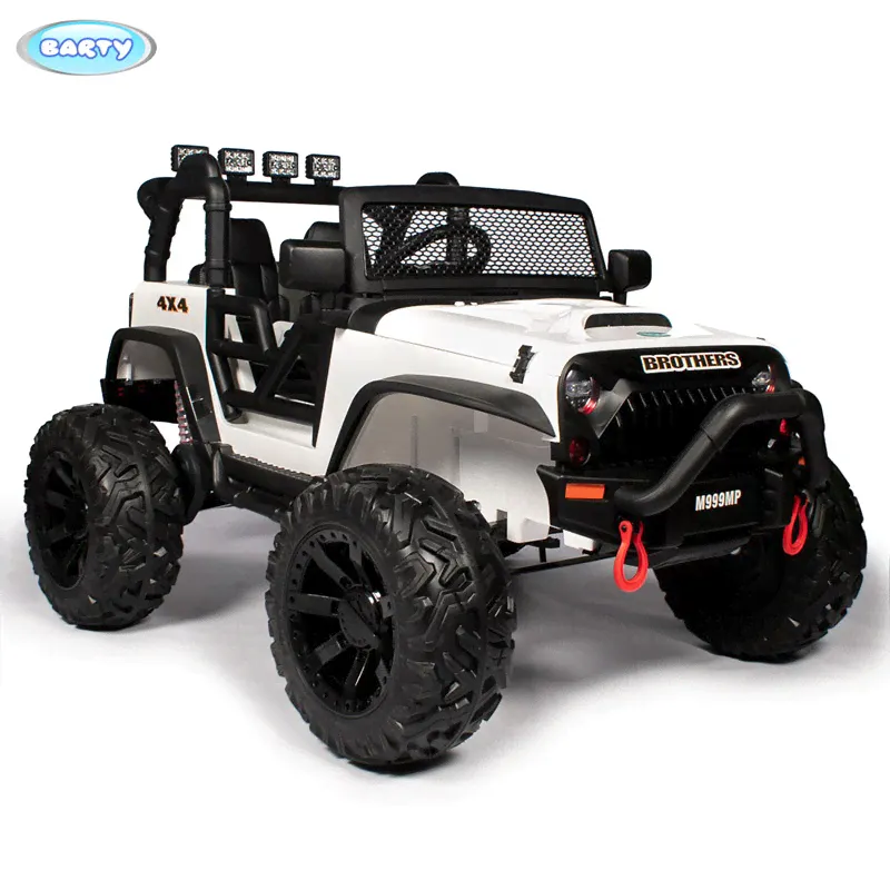 Детский электромобиль Barty Jeep Wrangler M999MP белый