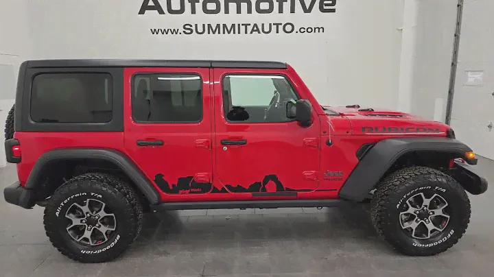 2019 JEEP WRANGLER RUBICON UNLIMITED FIRECRACKER RED 4K WALKAROUND 23J74A SOLD!
