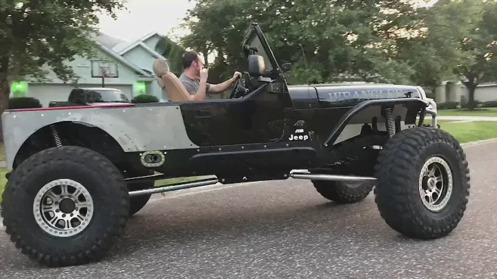 First test drive YJ Unlimited