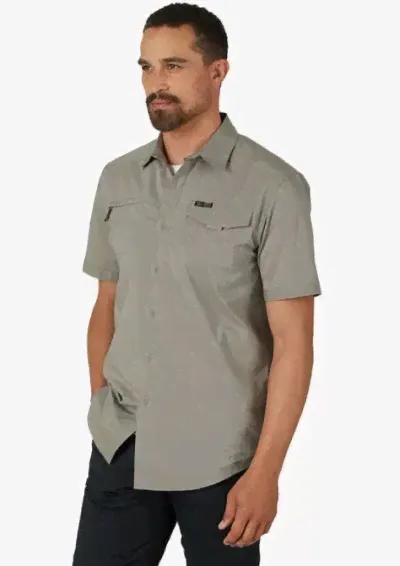 Функциональная мужская рубашка All Terrain Gear Wrangler по технологии QuickDry® в наличии р.XL !-0