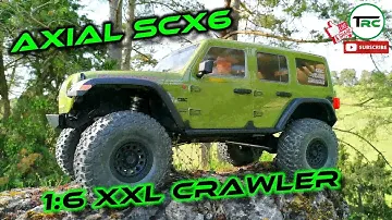 Axial SCX6 Wrangler - 1:6 XXL Crawler - Vorstellung u. Testfahrt / Review