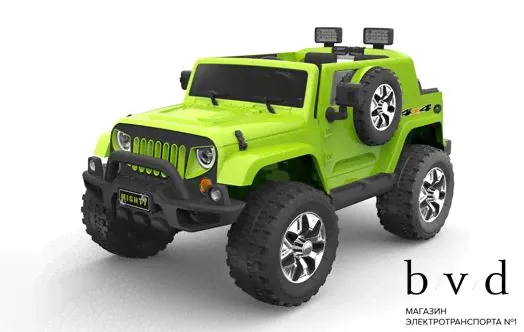 Детский электромобиль JEEP WRANGLER 4*4-3