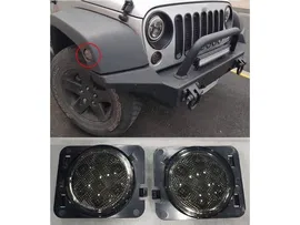 Jeep Wrangler 07 Поворотники крыльев диодные, темные