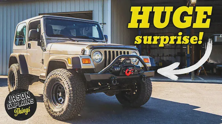 This Classic Jeep Wrangler TJ is Hiding a Secret Upgrade!