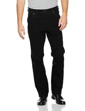 Джинсы Wrangler Herren Durable Regular Fit Straight Leg Jeans, Schwarz (Black), W31/L34
