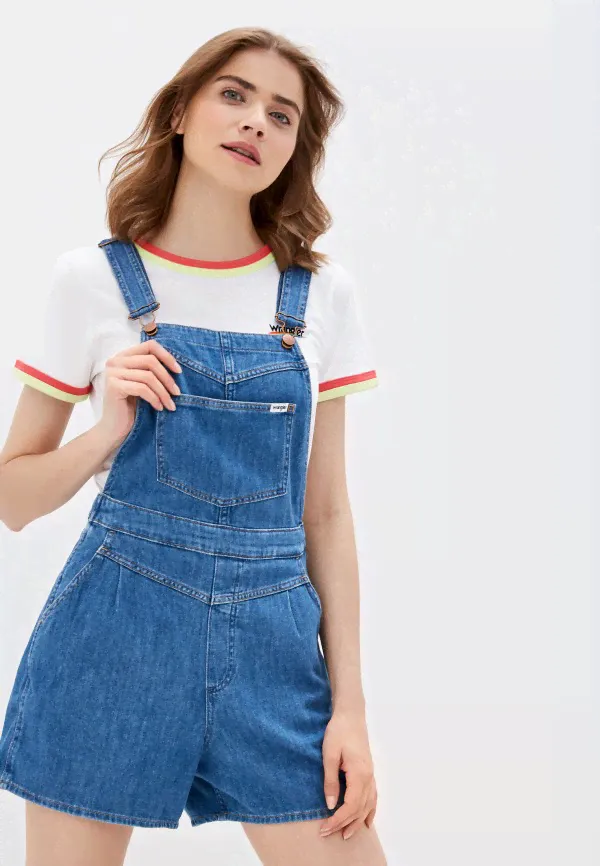 Комбинезон джинсовый Wrangler, Синий-1