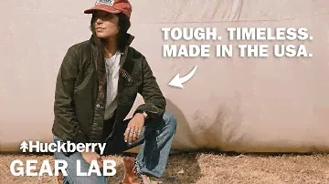 Introducing The Long-Awaited Women’s Flannel-Lined Waxed Trucker Jacket | Huckberry Gear Lab