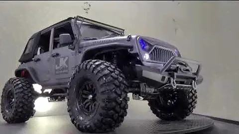 JemicoRc Jeep Wrangler Rubicon jk #12 trx4 defener d110