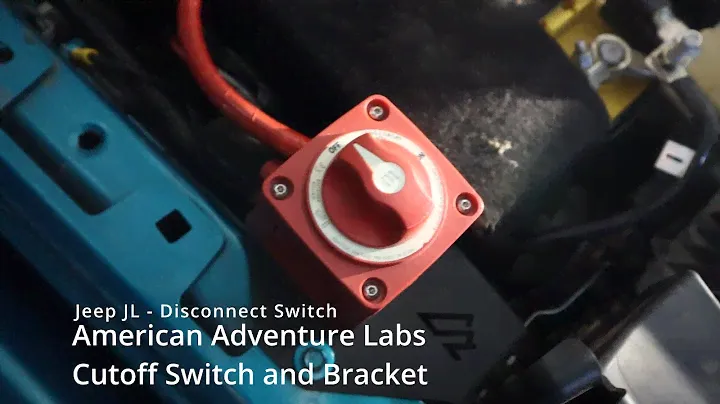 Jeep JL Winch Battery Disconnect