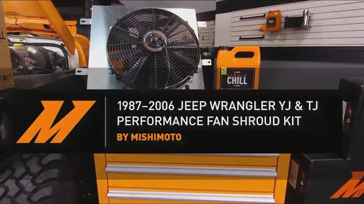Руководство по установке комплекта кожуха вентилятора Jeep Wrangler YJ и TJ Performance 1987–2006 гг. Автор: Mishimoto
