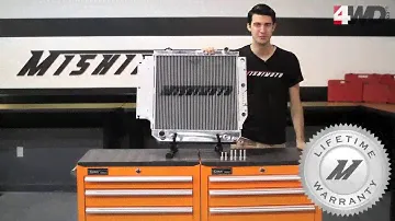 Алюминиевый радиатор Mishimoto YJ/TJ Wrangler Performance