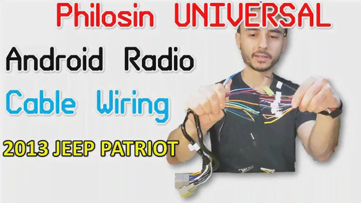 Philosin Universal Radio Cable Wiring to Jeep Patriot Interface Cable