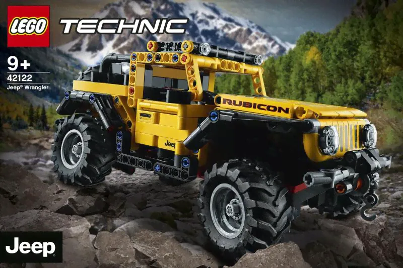Лего 42122 Jeep Wrangler Rubicon-0