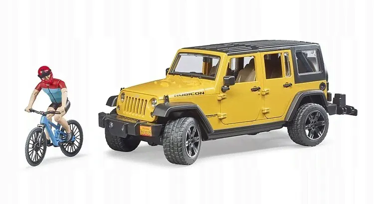 Велосипедный велосипед Bruder 02543 Jeep Wrangler Rubicon