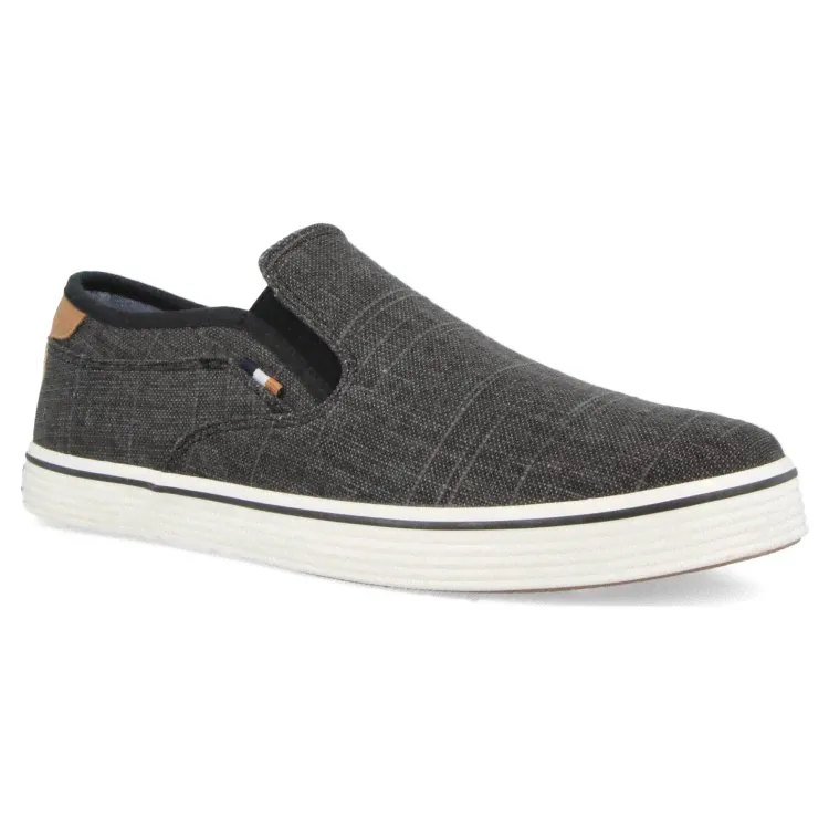 Слипоны мужские Wrangler Calypso Slip On WM31031-062 текстильные черные-0