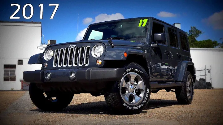 👉 2017 Jeep Wrangler Unlimited Sahara  - Ultimate In-Depth Look in 4K