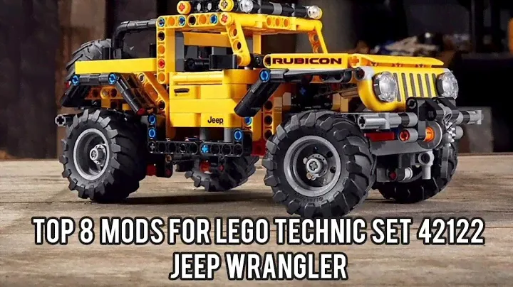 Top 8 MODs for LEGO Technic Set 42122 Jeep Wrangler