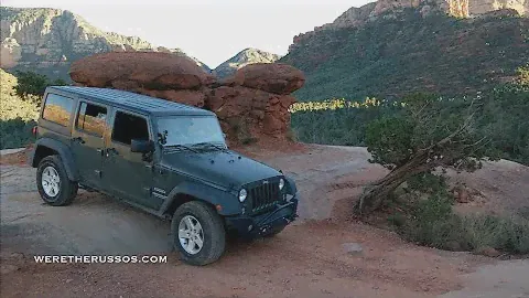 Broken Arrow Trail in a Stock Jeep Wrangler